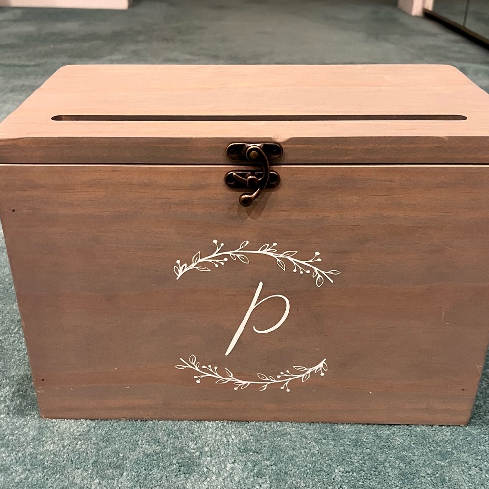 Wedding Card Box “P”
